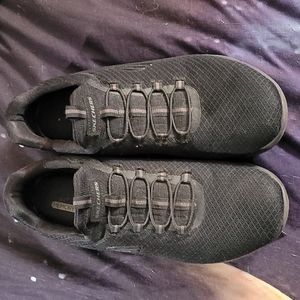 Skechers Wide Fit memory foam walking shoes